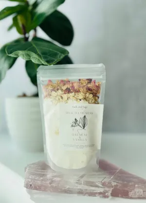 Milk Bath Soak: Oatmeal & Vanilla