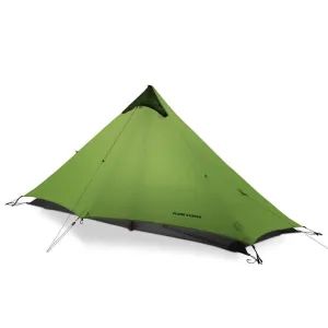 1 Person Outdoor Ultralight Camping Tent 3 Season Professional 15D Silnylon Rodless Tent