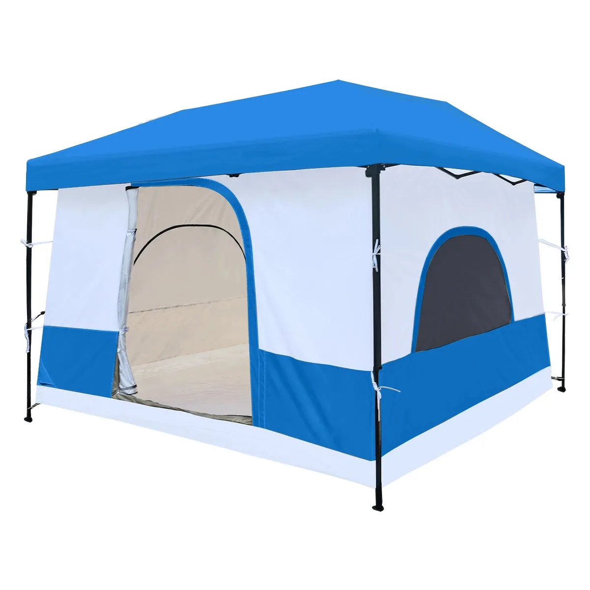 10'x10' Camping Cube Tent for Pop Up Canopy (Canopy & Frame NOT Included)