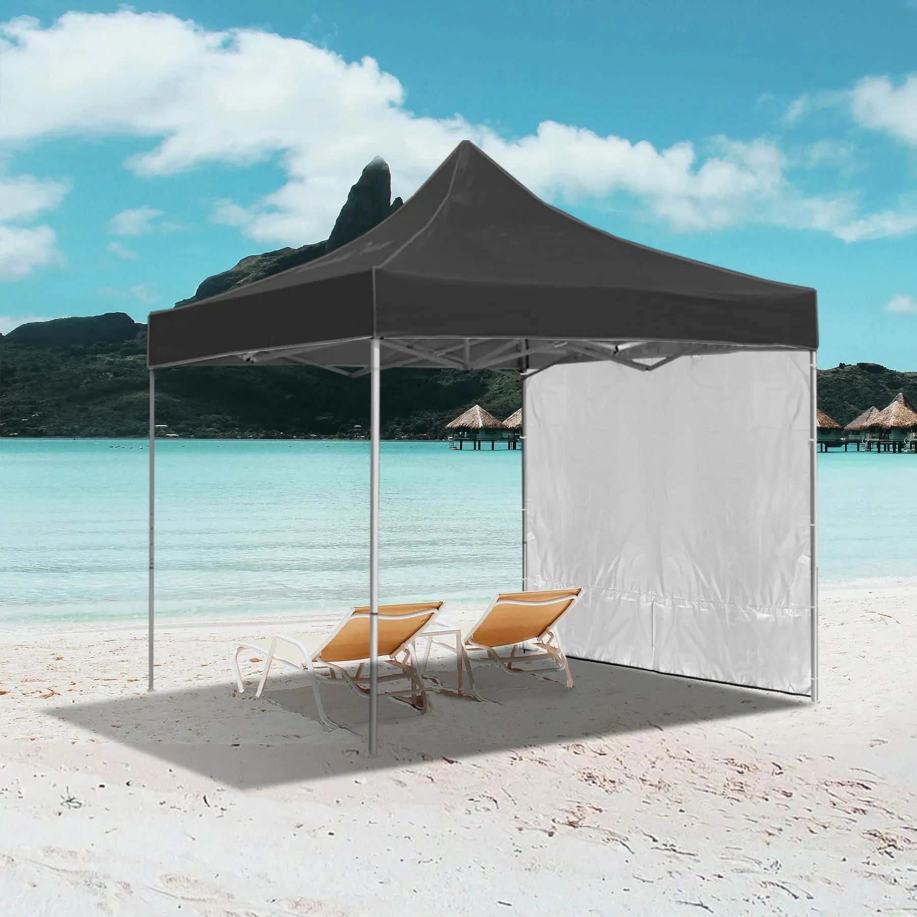 10x6.2ft Instant Canopy Sidewall for 10x10ft Pop Up Canopy