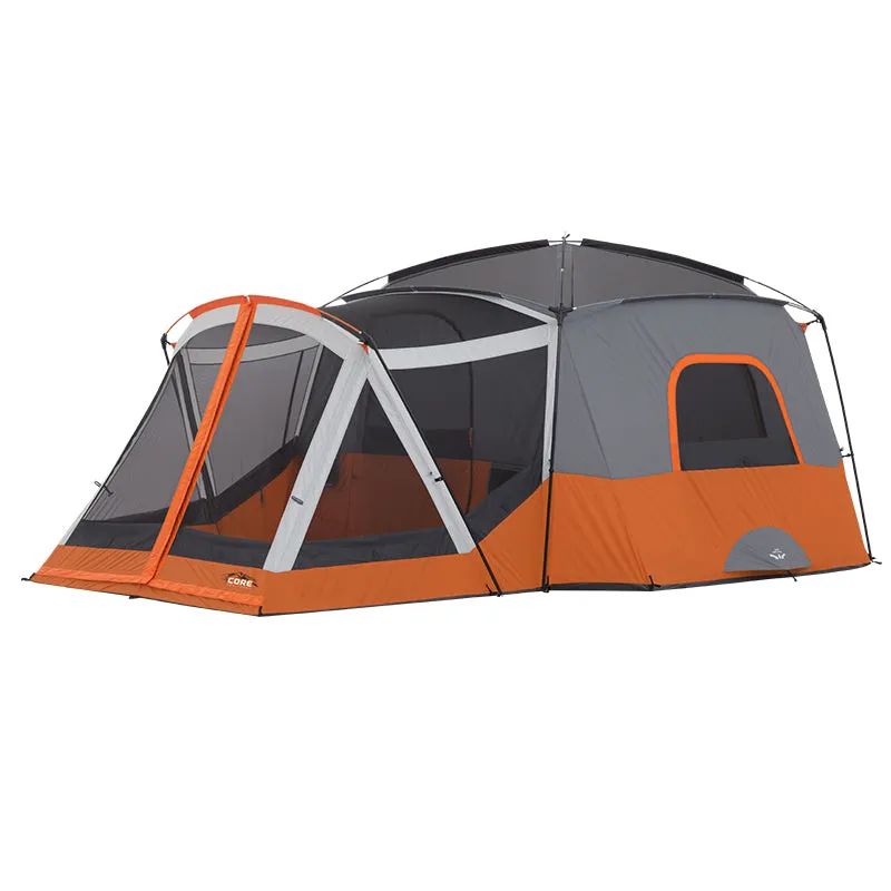 11 Person Cabin Tent with Screen Room 17' x 12'