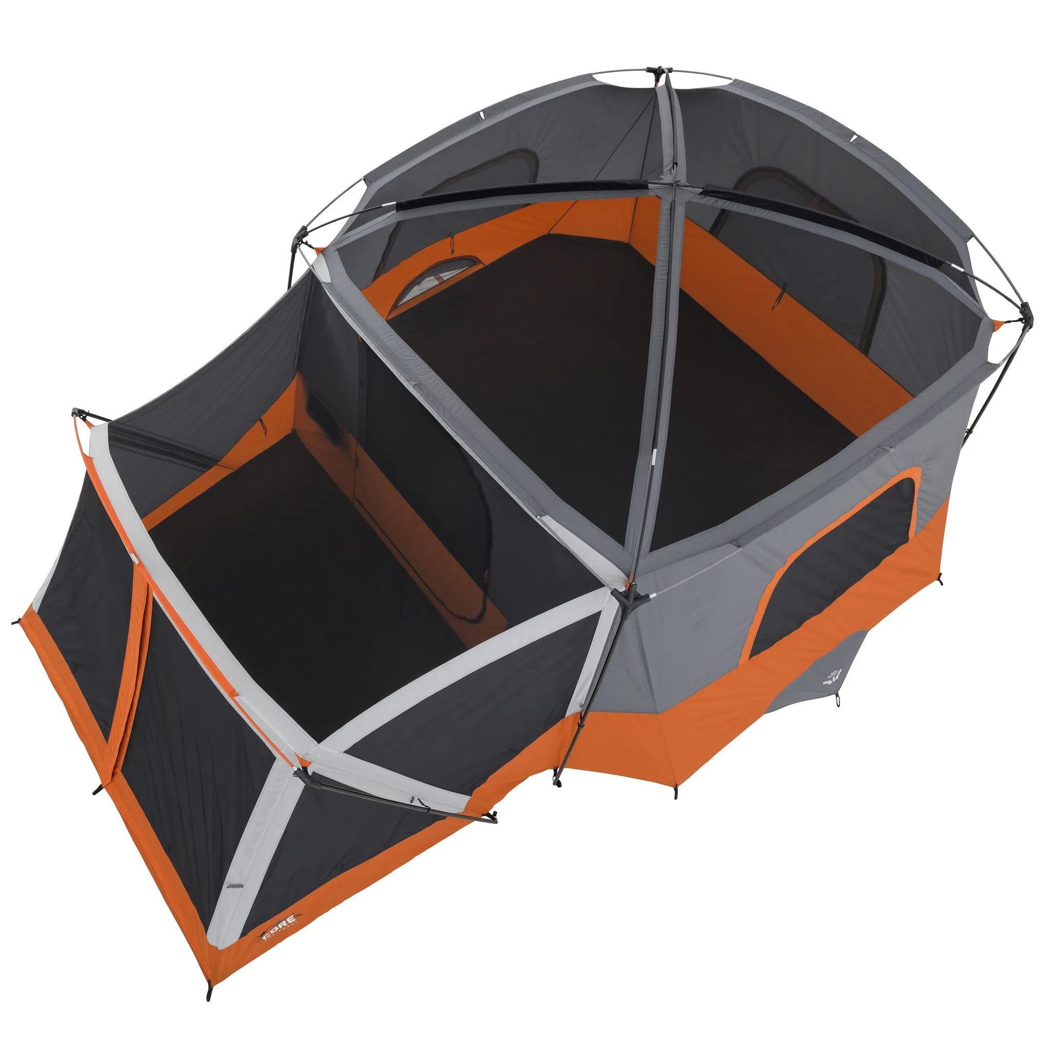 11 Person Cabin Tent with Screen Room 17' x 12'