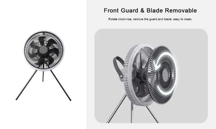 2-In-1 Camping Fan