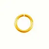 200 Jump rings metal gold 5mm (1)