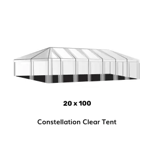 20x100 Clear Top Tent