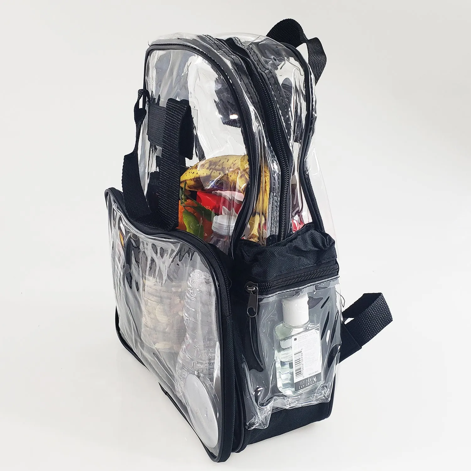 24 ct Heavy Vinyl Polyester Clear Backpack - By Case