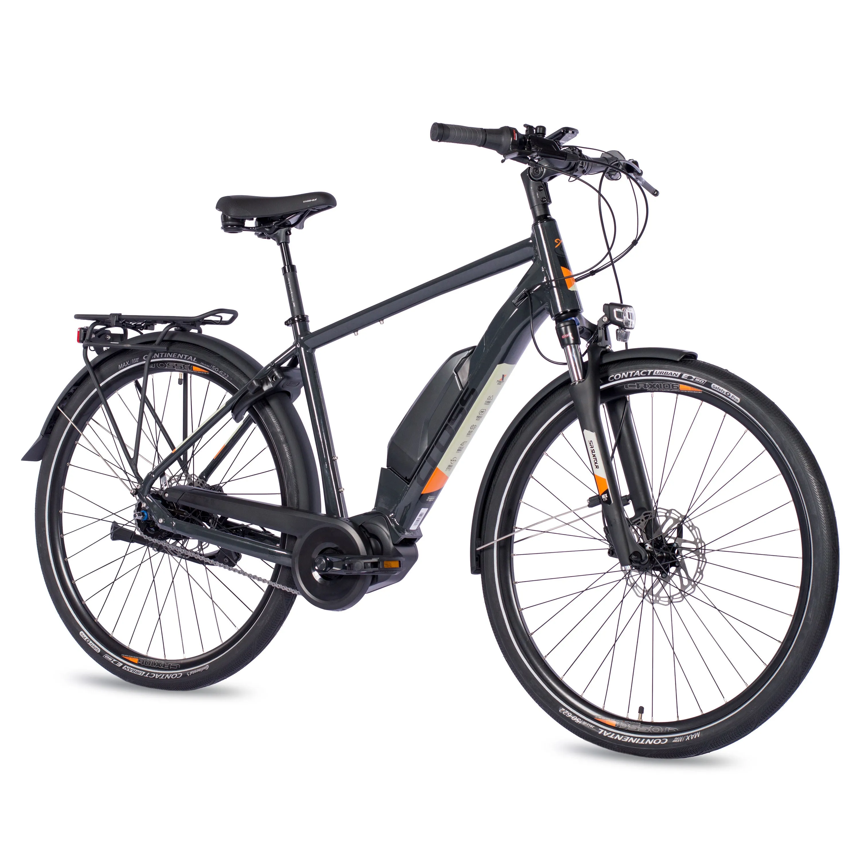 28 Zoll E-Bike Herren City Fahrrad X-Tron SR2 SHIMANO STеPS E-5000 418Wh 5 GANG SHIMANO NEXUS INTER 5