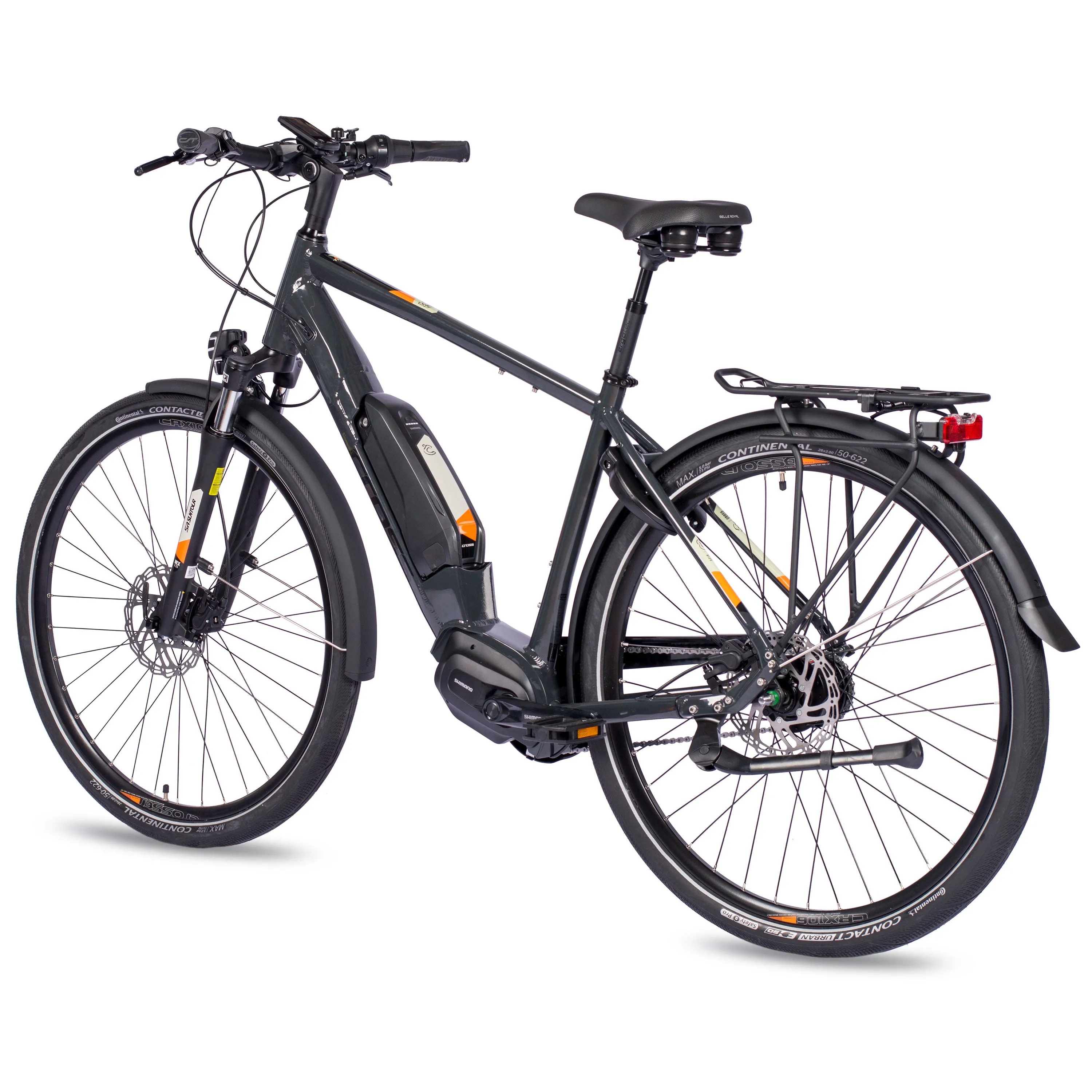 28 Zoll E-Bike Herren City Fahrrad X-Tron SR2 SHIMANO STеPS E-5000 418Wh 5 GANG SHIMANO NEXUS INTER 5