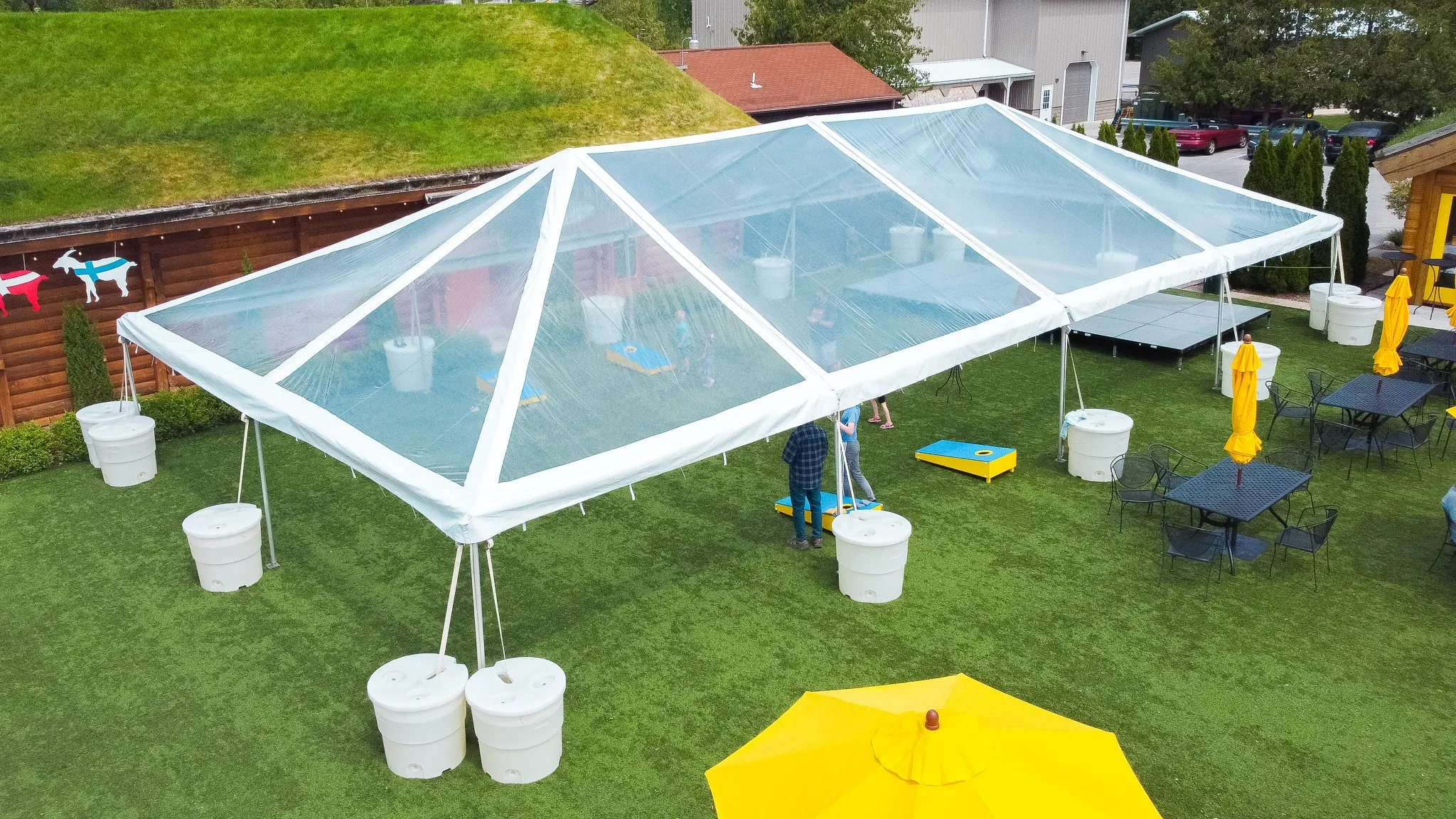 30x60 Clear Top Tent