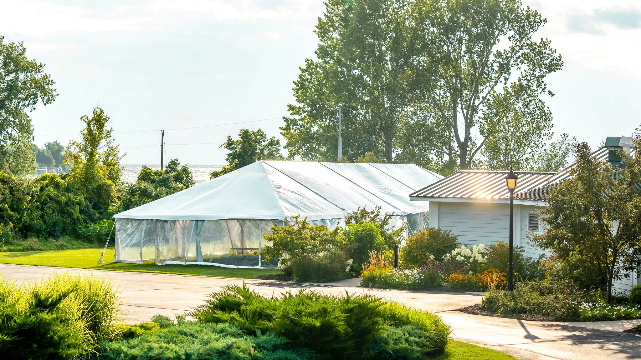 30x90 Frame Tent