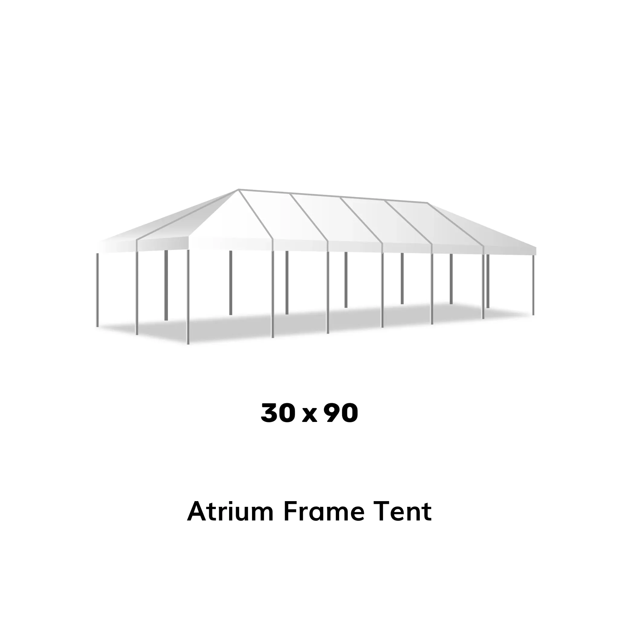 30x90 Frame Tent