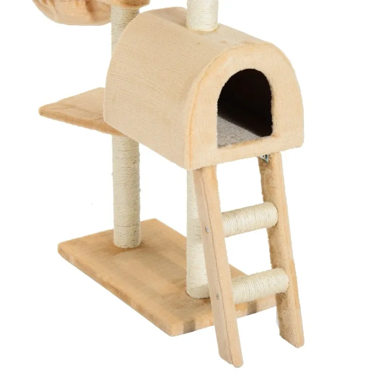 39" Cat Tree Activity Centre - Deep Cream