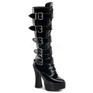 5 Inch Heel ELECTRA-2042 Black Patent