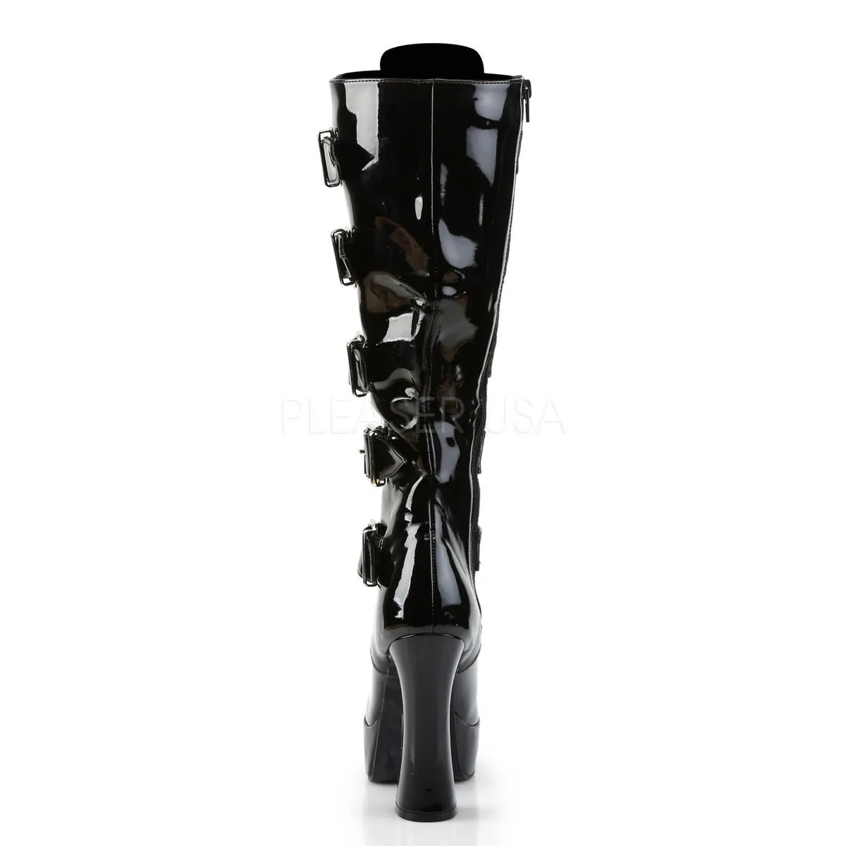 5 Inch Heel ELECTRA-2042 Black Patent