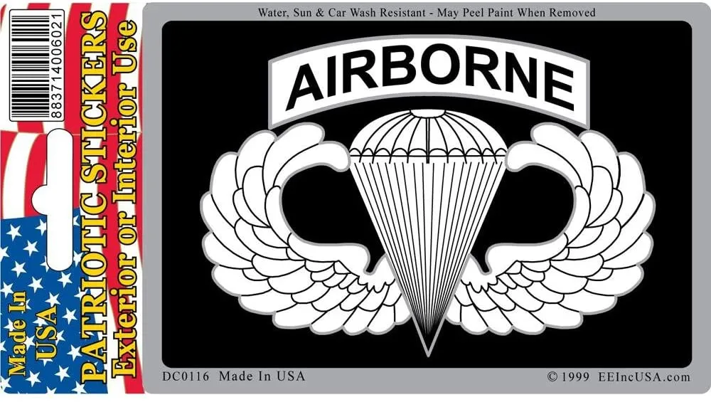 Airborne Para Decal