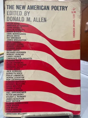 Allen, Donald M (Ed.): The New American Poetry [used paperback]