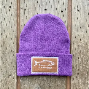 Alpenglow AK Wild Salmon Patch Beanie $38.00