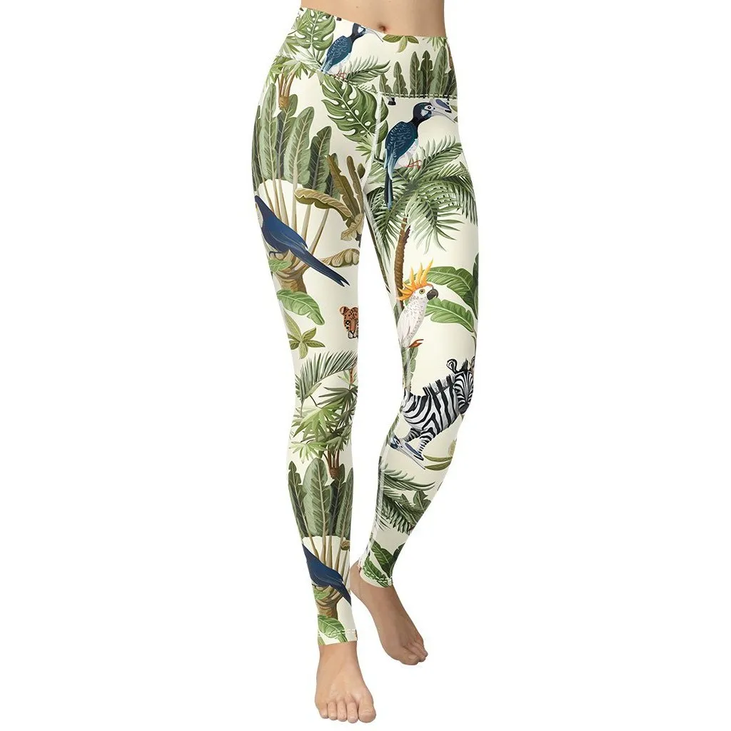 Animal Kingdom Yoga Leggings