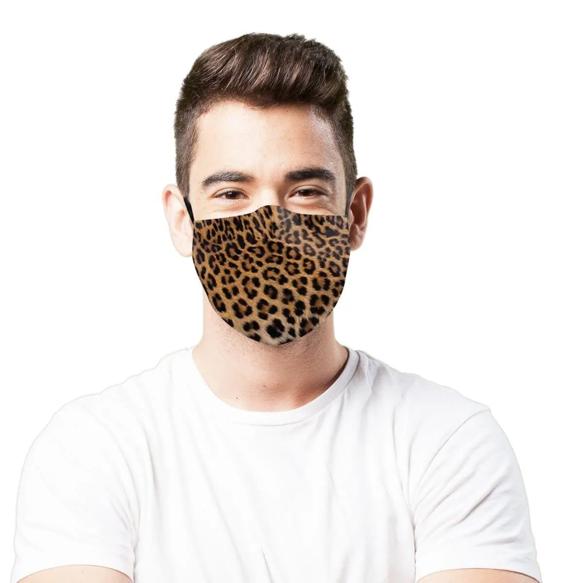 Animal Print Washable Cotton Face Mask for Adults