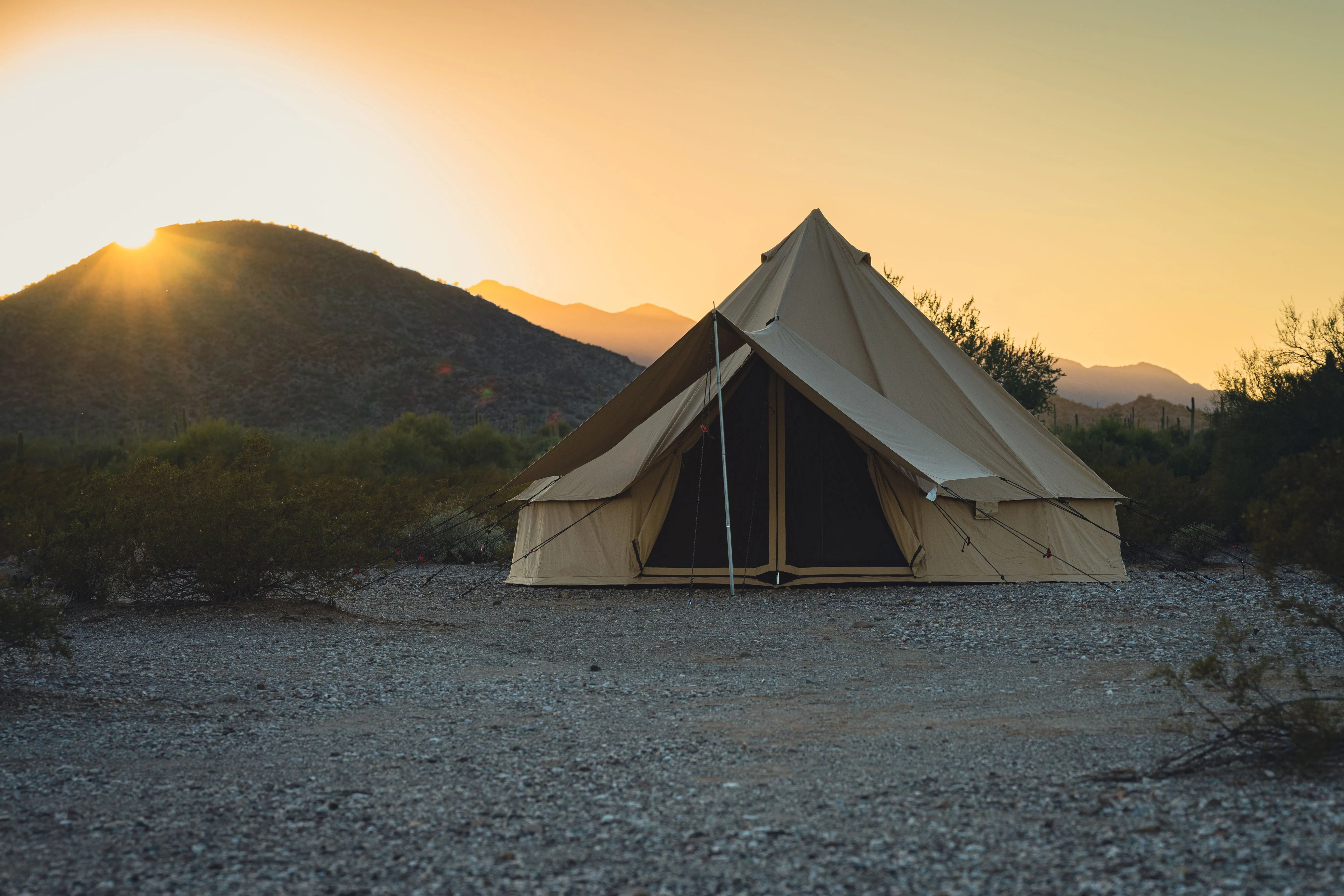 Awning for Bell tents