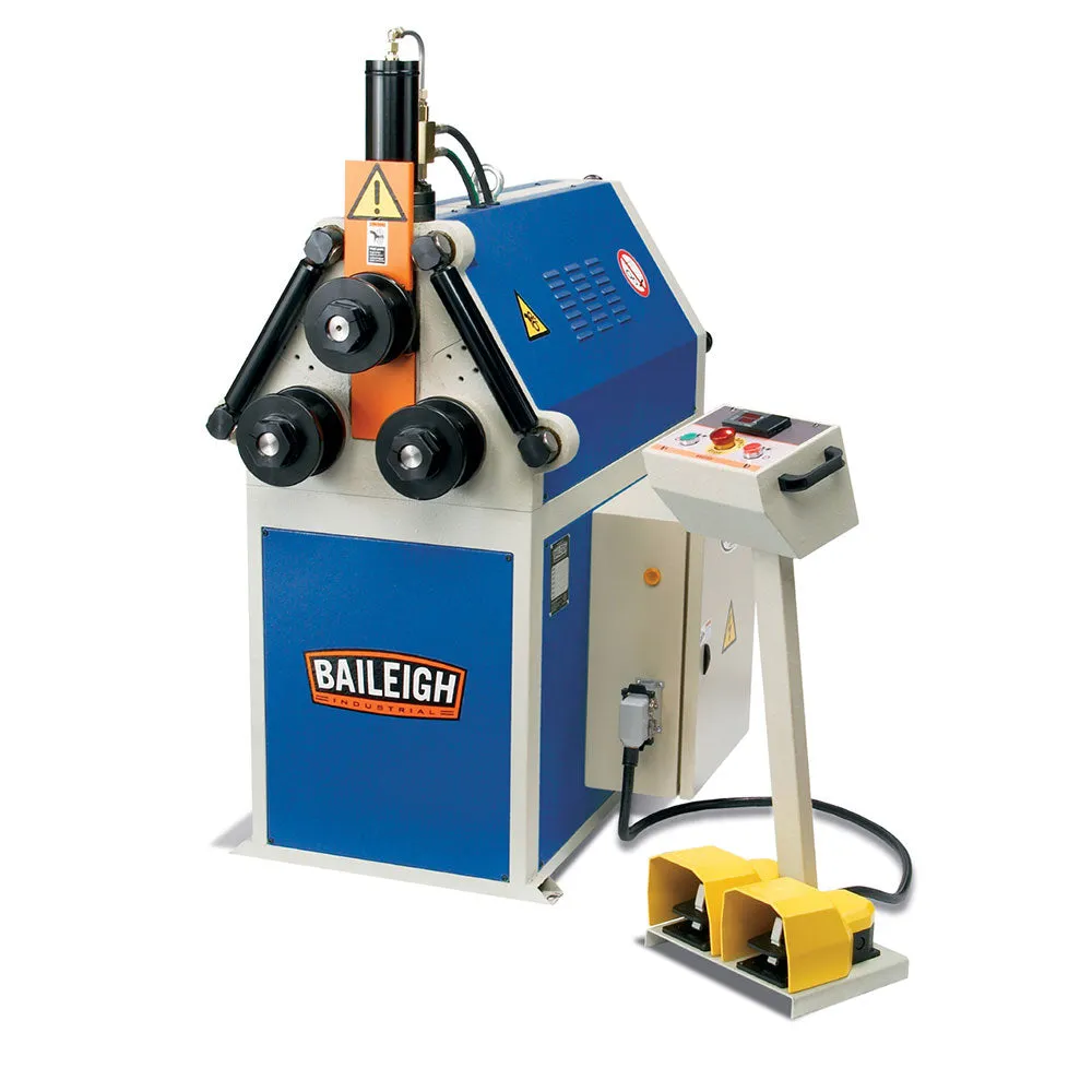 Baileigh 1006835 R-H45 Hydraulic Roll Bender w/ 3 Driven Rolls