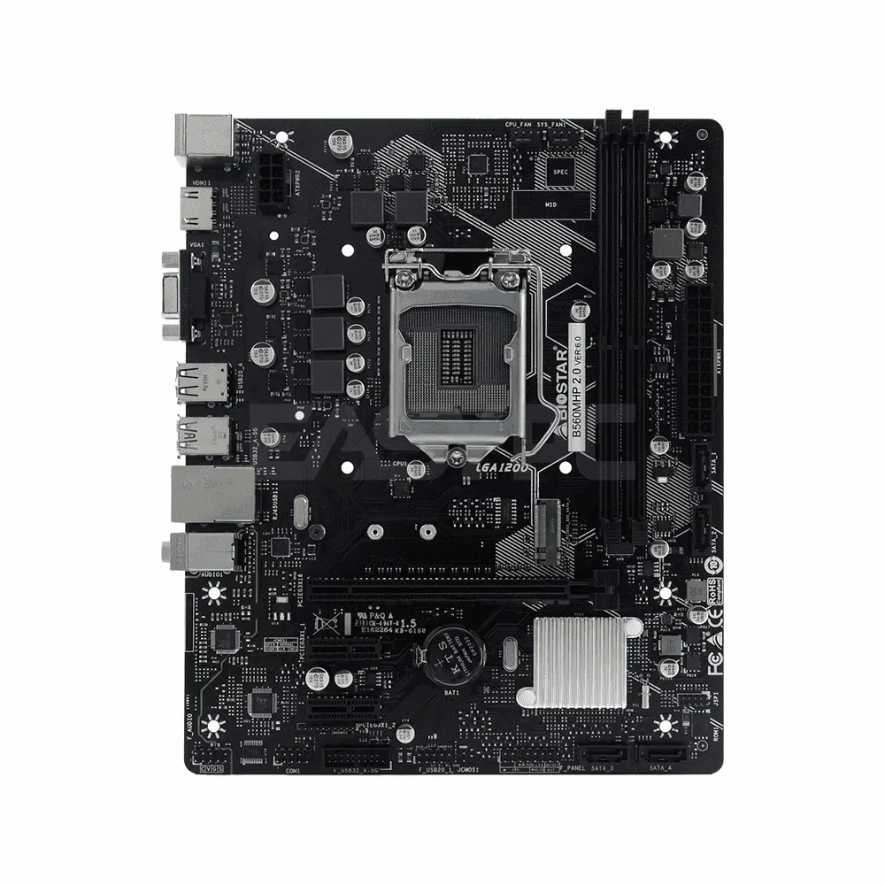 Biostar B560MHP 2.0 Socket LGA 1200 Ddr4 Motherboard