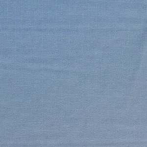 Blue Lined Gingham Stretch Woven Fabric