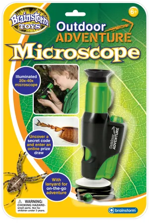 Brainstorm Toys Outdoor Adventure Microscope