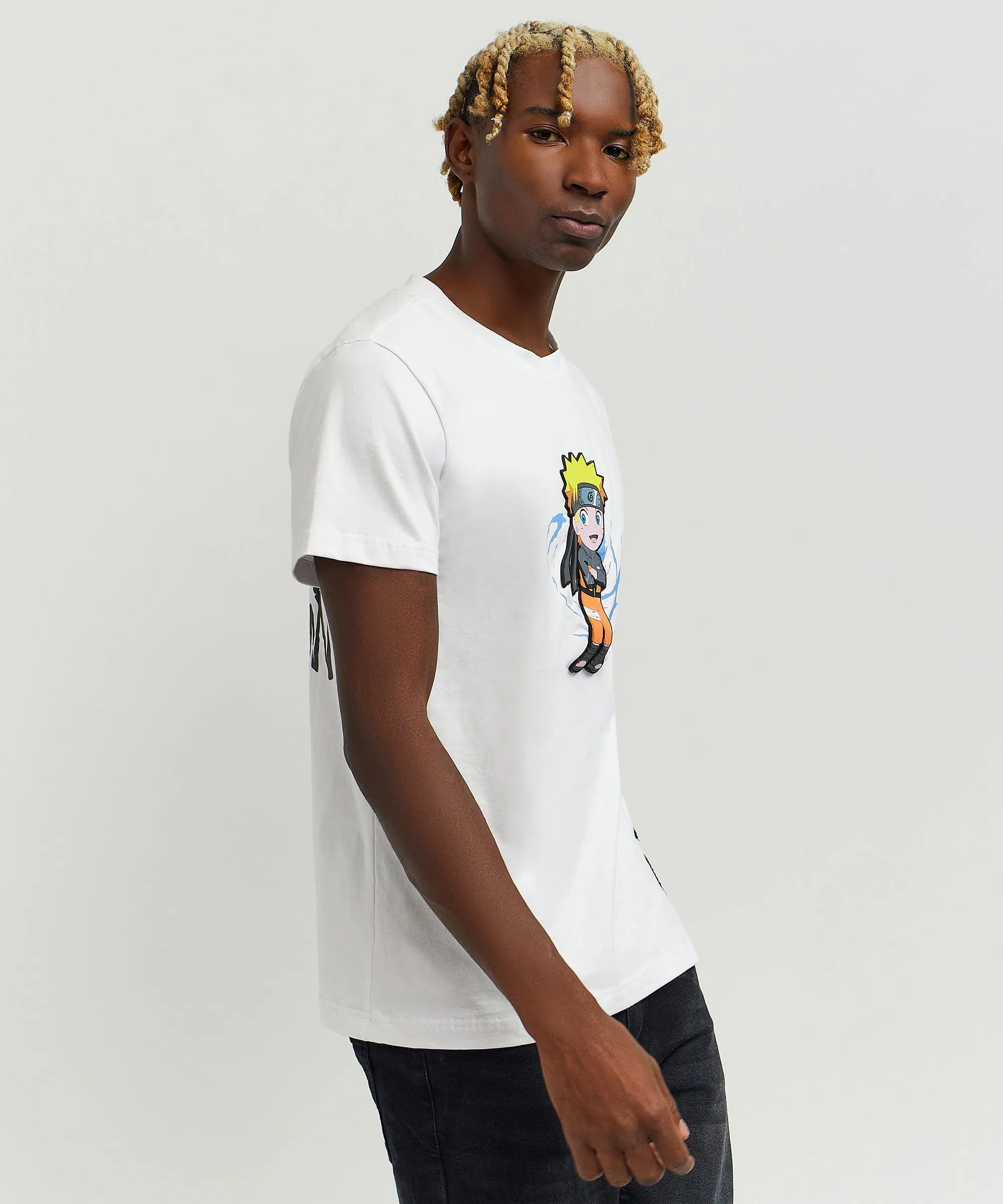 Chibi Naruto Tee - White