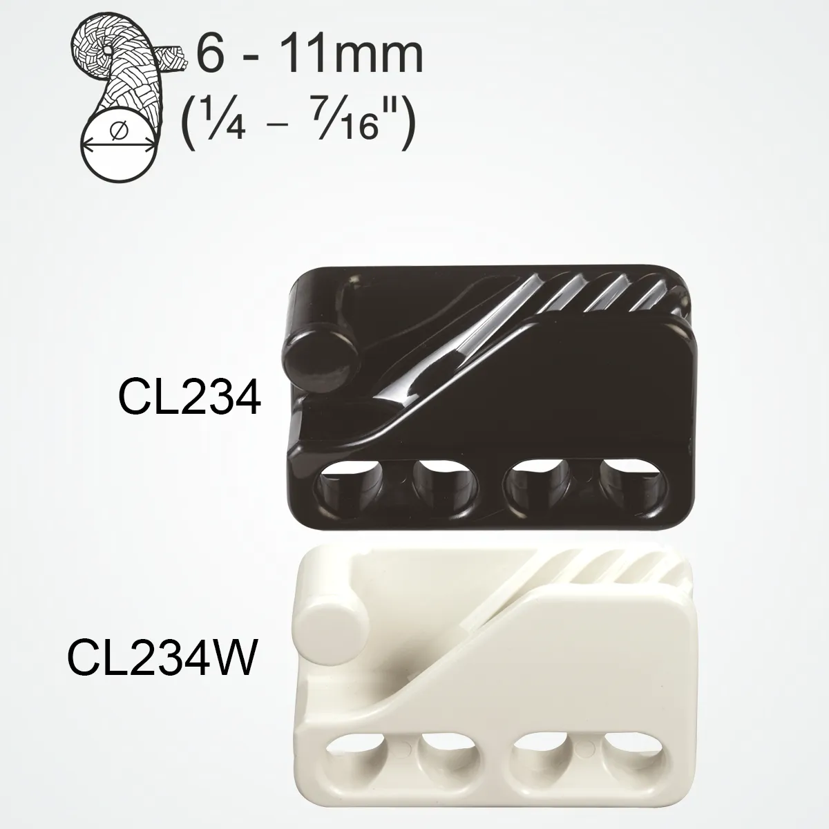 Clamcleat CL234 Fender Cleat / Large Loop Cleat