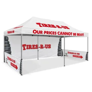 Custom Canopy Tent 10ft x 20ft