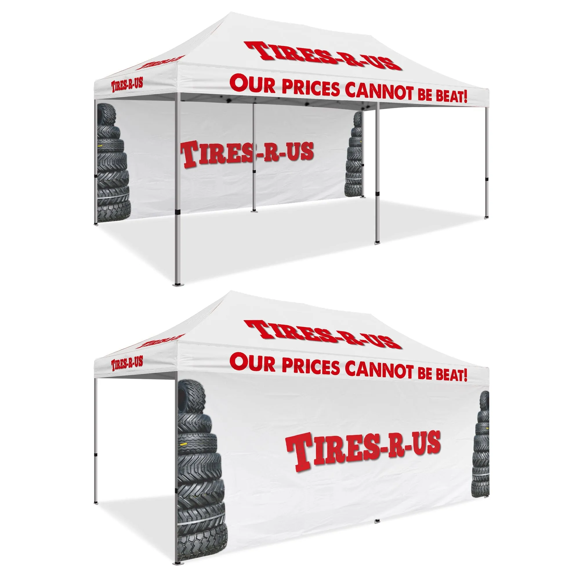 Custom Canopy Tent 10ft x 20ft