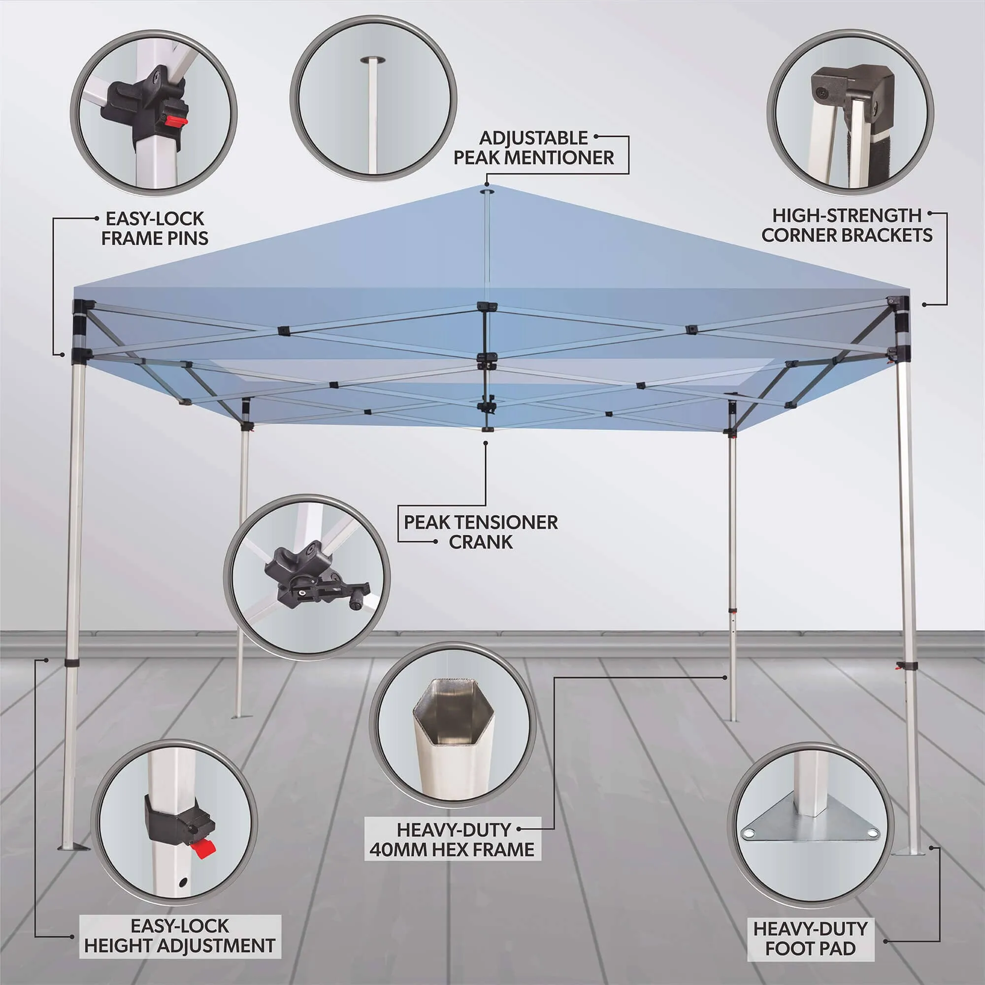 Custom Canopy Tent Event Gold Package