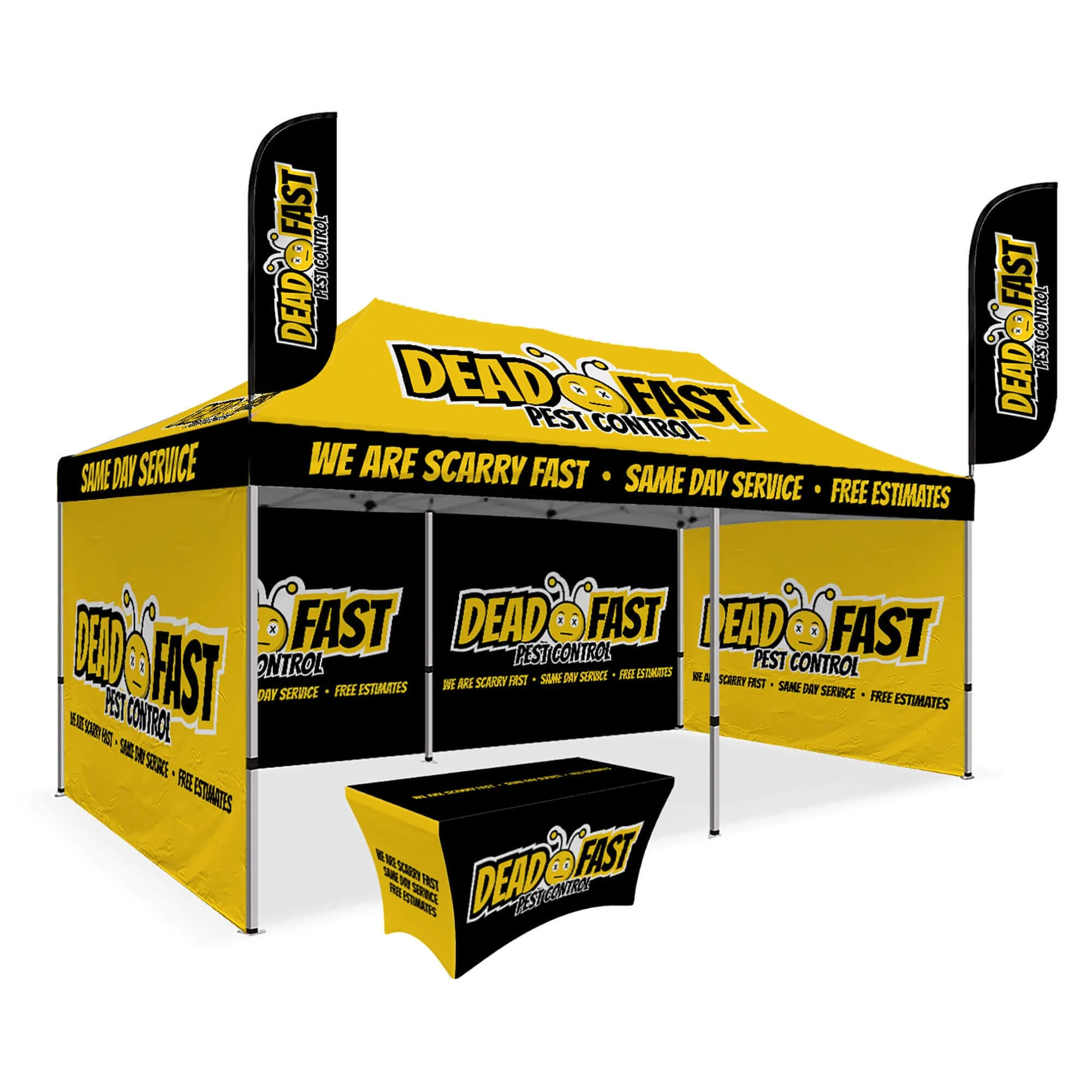 Custom Canopy Tent Experience Platinum Package