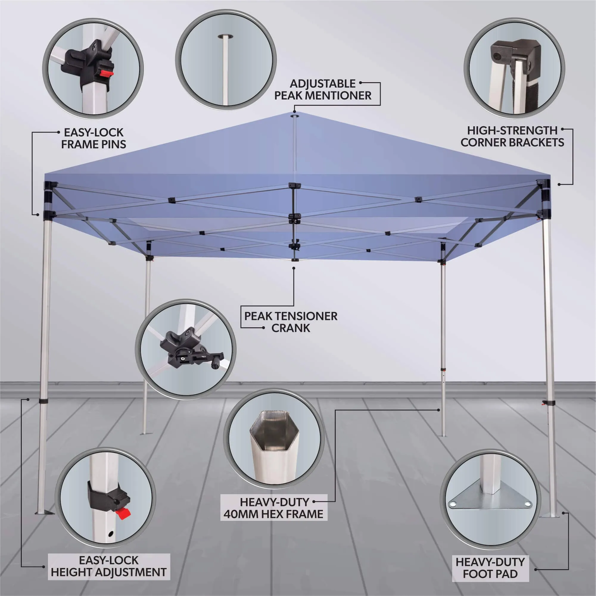 Custom Canopy Tent Experience Platinum Package