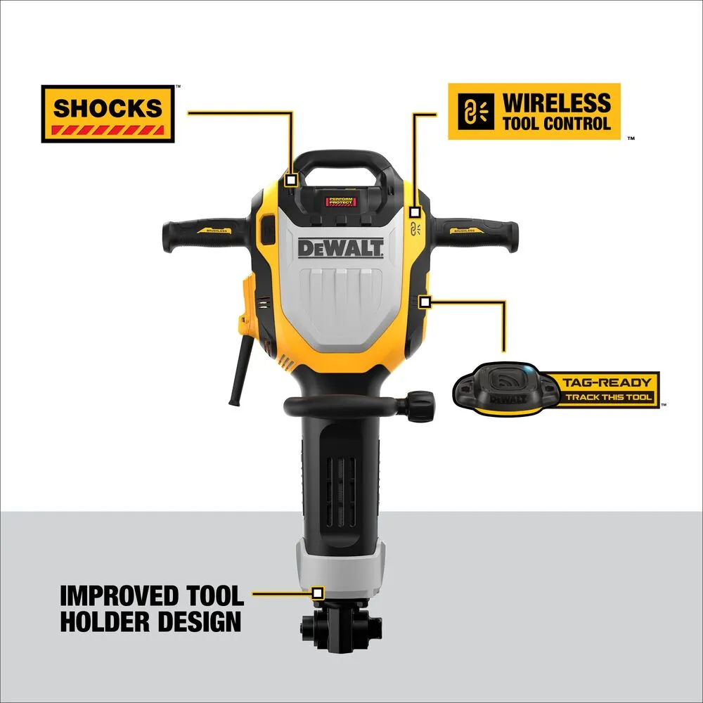 DeWALT D25966K SDS MAX Corded Brushless 1-1/8" Rotary Hammer Drill Kit