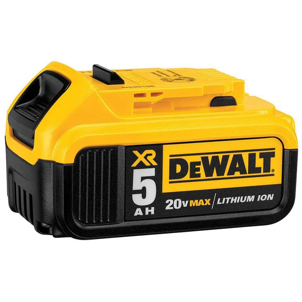 DeWALT DCB205-2CK 20V 5.0Ah Premium XR Lithium-Ion Battery Starter Kit