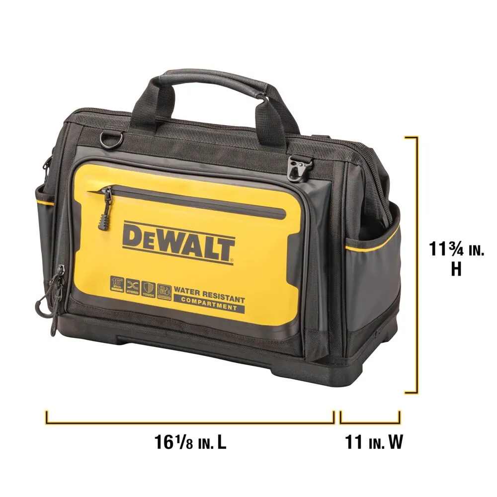 DeWALT DWST560103 16" PRO Durable Water Resistance Tool Bag