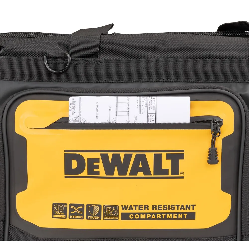 DeWALT DWST560104 20â€� PRO Open Mouth Water Resistant Tool Bag