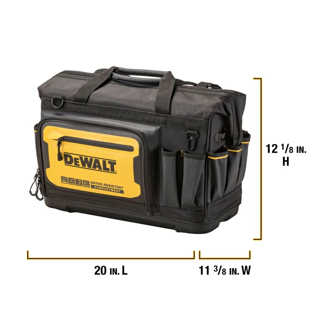 DeWALT DWST560104 20â€� PRO Open Mouth Water Resistant Tool Bag