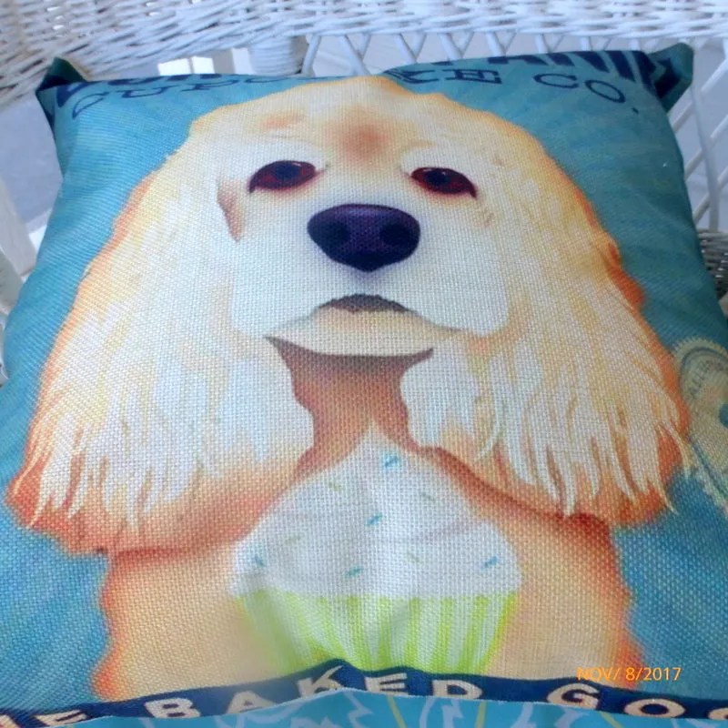 Dog breed pillow covers, Cocker Spaniel pillow covers