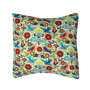 Doves and Flowers Cover Pillow Case 18" x 18" #P239