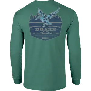 Drake Old School In Flight Long Sleeve T-Shirt