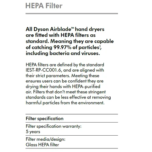 DYSON® Airblade™ AB12 V Series Hand Dryer in Sprayed Nickel **DISCONTINUED** No Longer Available; Replaced by the DYSON HU02 V (SKU# 307174-01 / 307172-01)