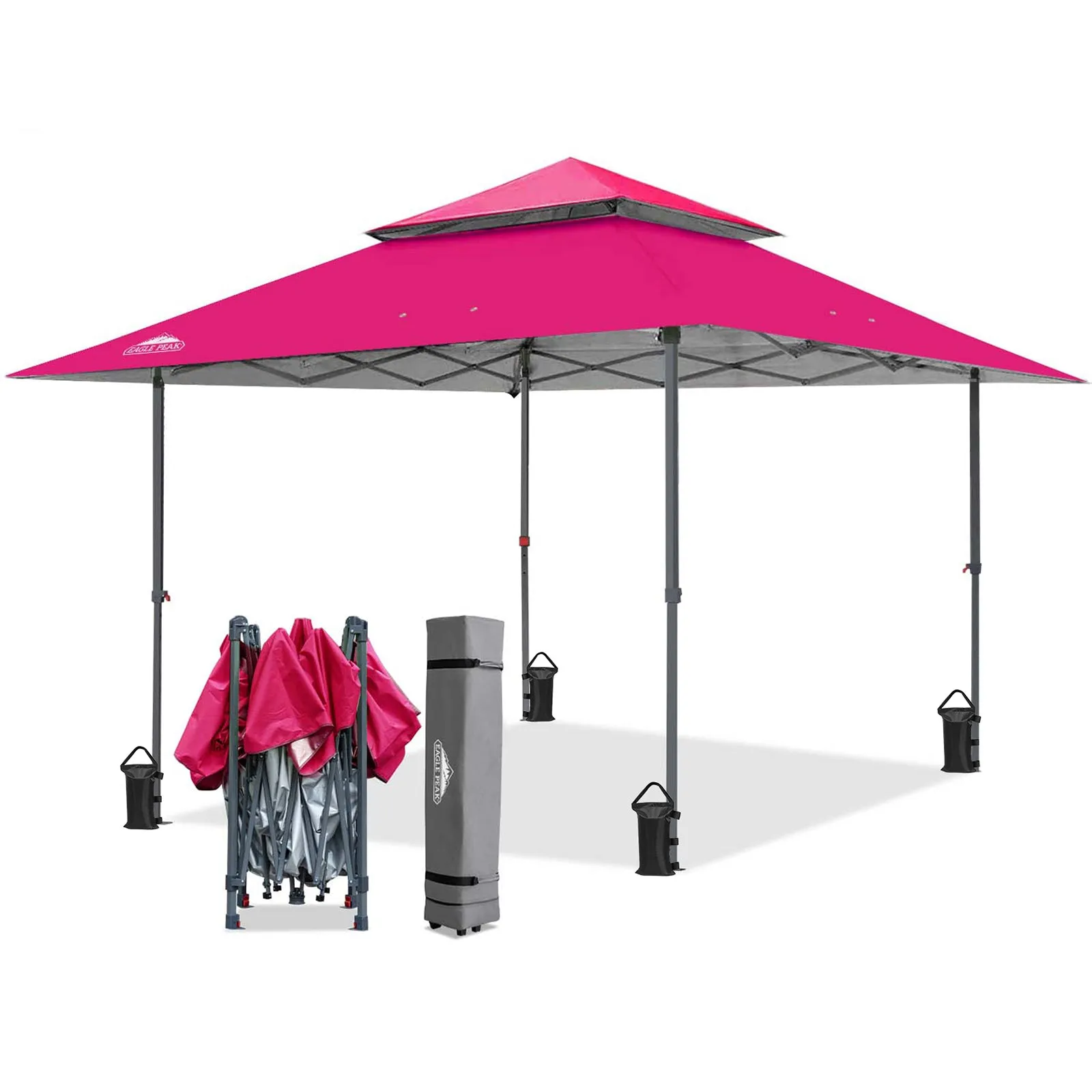 EAGLE PEAK 13x13 Straight Leg Pop Up Canopy Tent