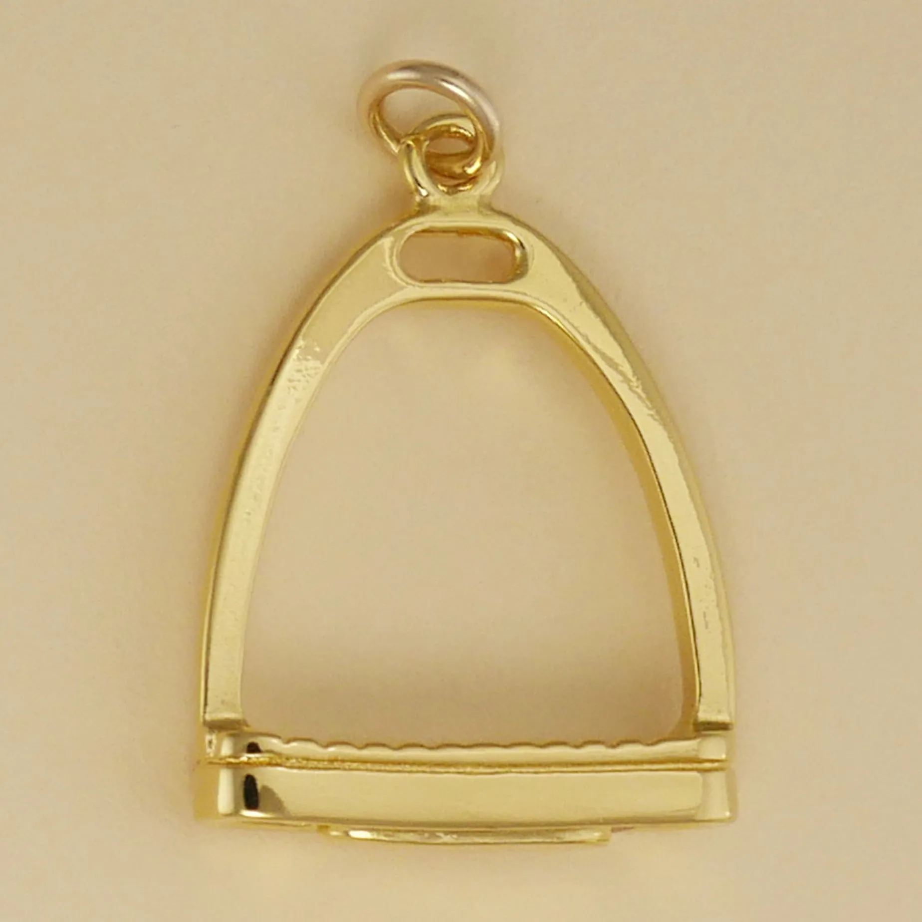 English Stirrup Charm