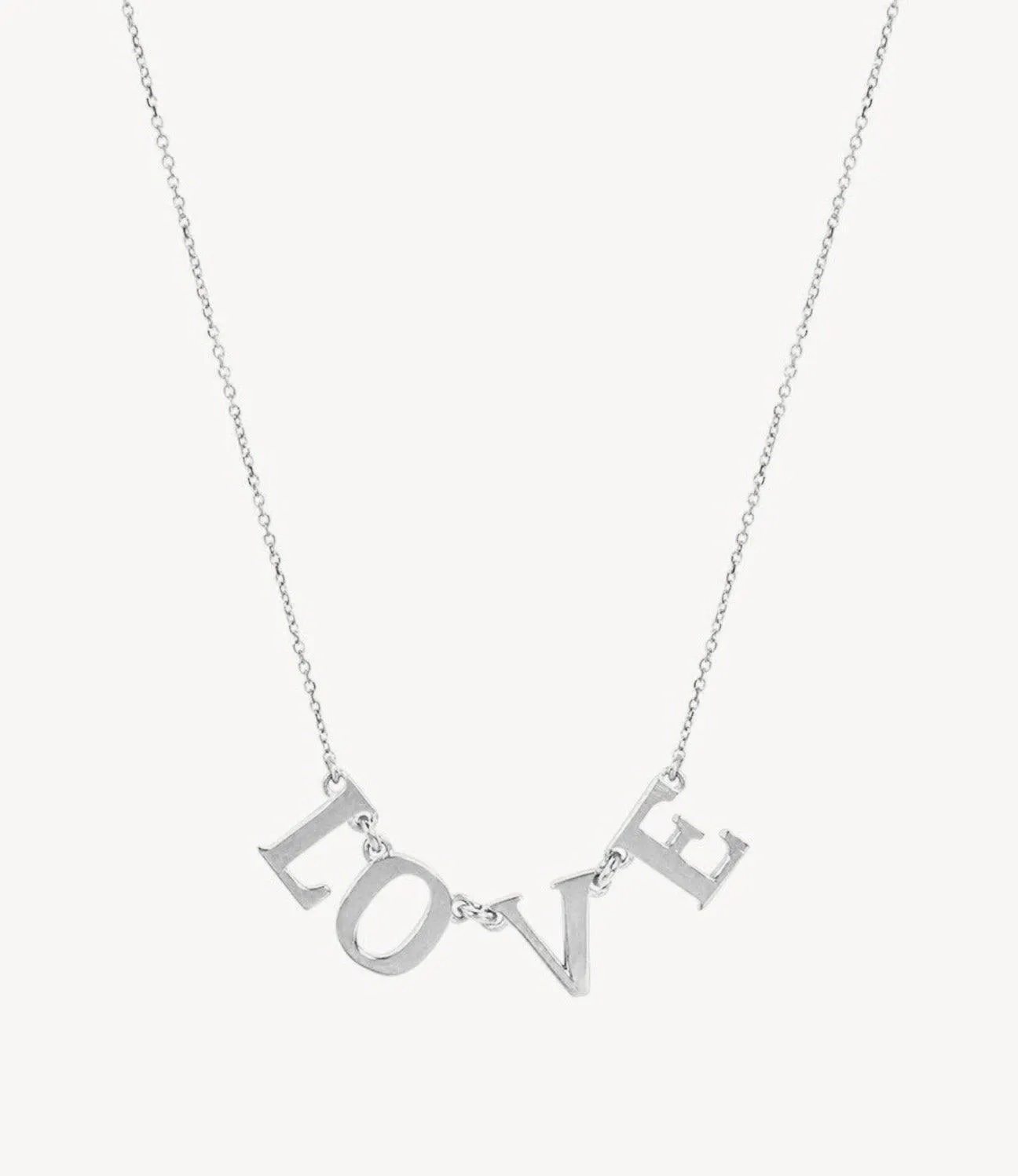 Gold 'Love' Necklace