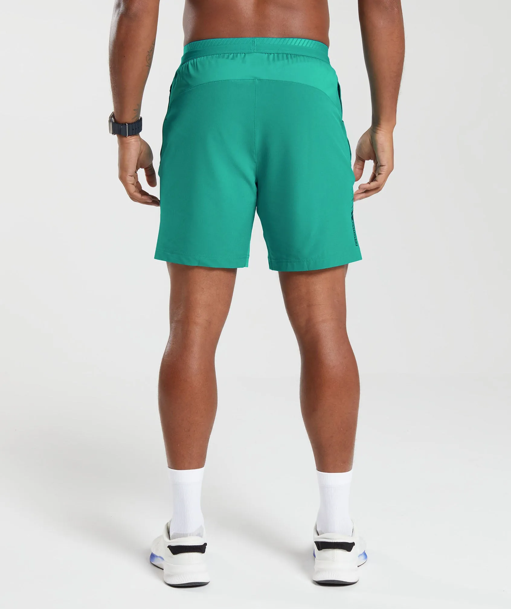 Gymshark Apex 7" Hybrid Shorts - Seafoam Blue