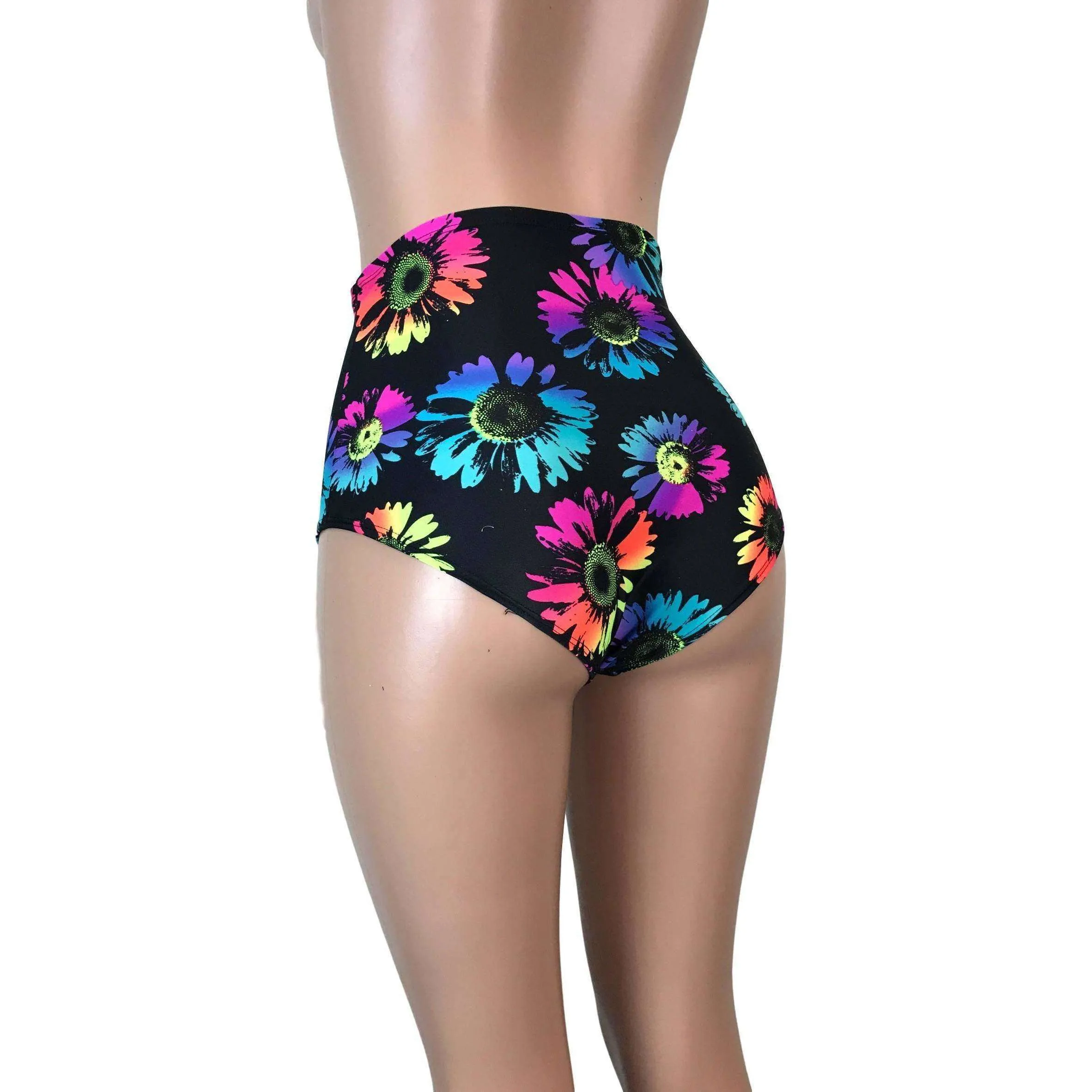 High Waist Hot Pants - Electric Daisy