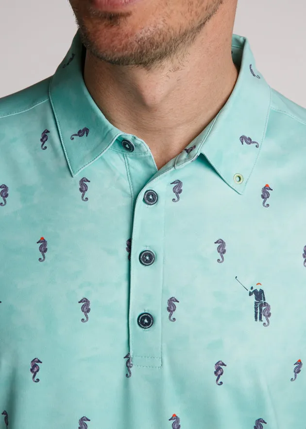 I See Horses Men's Polo